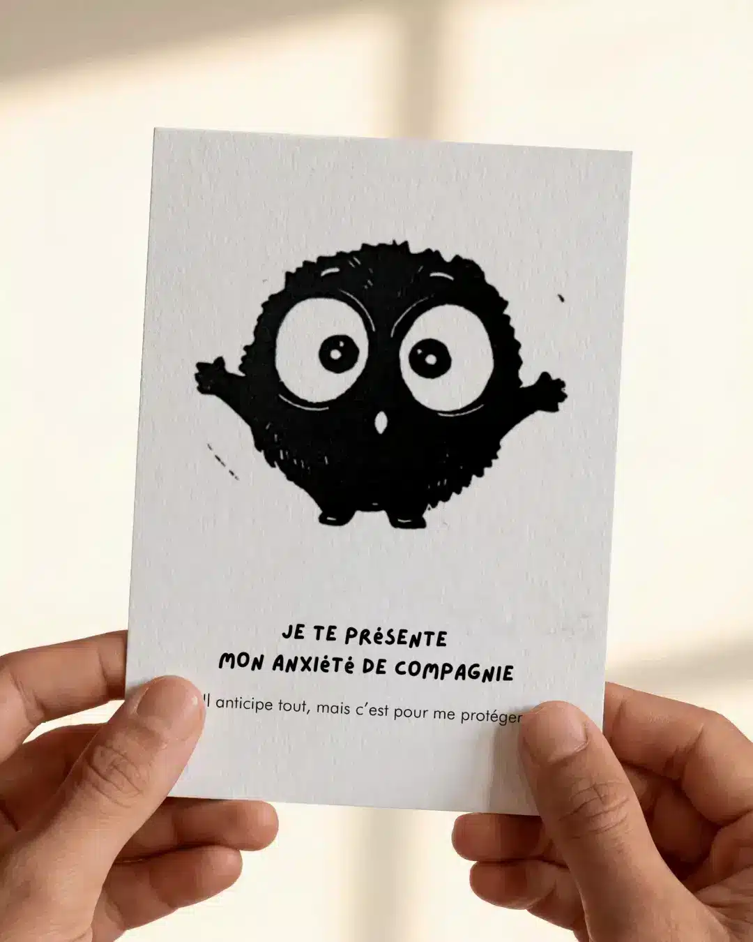 Anxiété Carte postale Santé mentale - le méga coffret