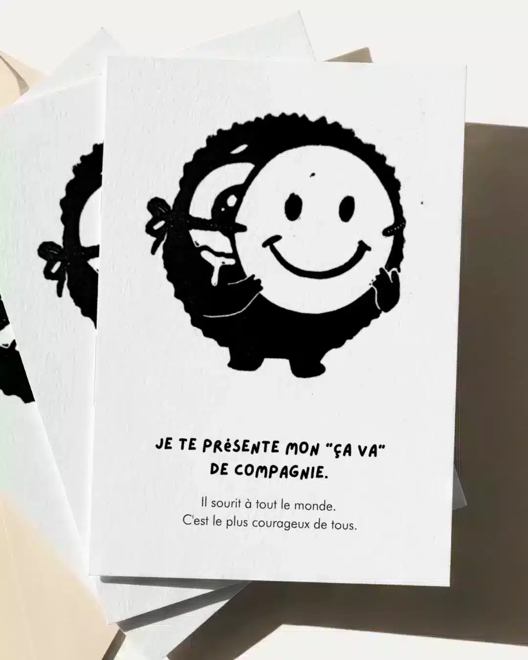 ça va Carte postale Santé mentale - le méga coffret