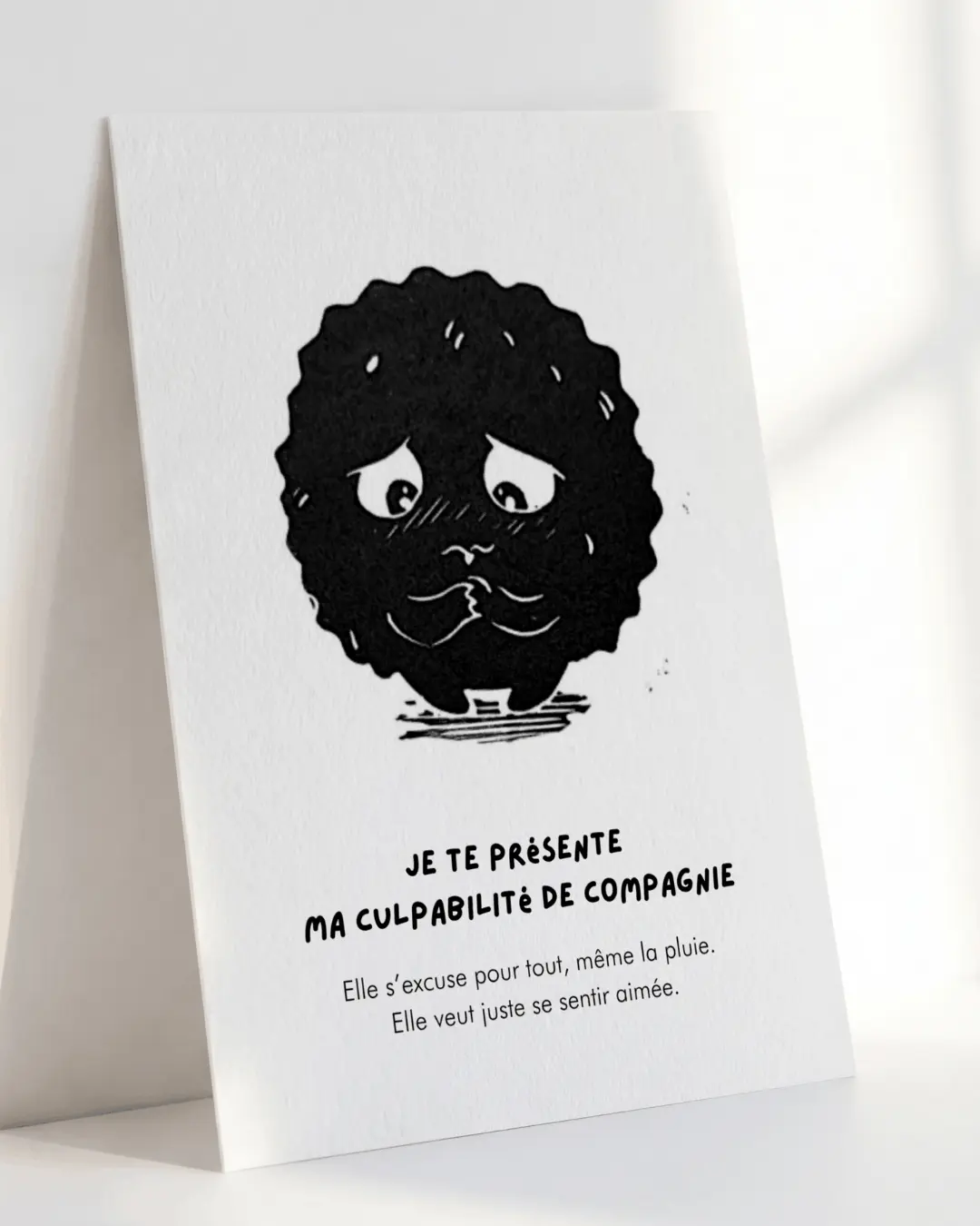 culpabilité Carte postale Santé mentale - le méga coffret