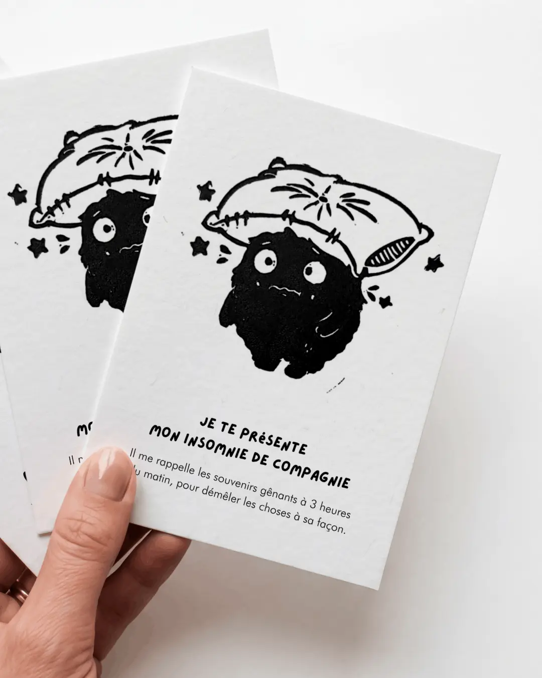 insomnie Carte postale Santé mentale - le méga coffret